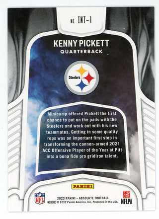 Kenny Pickett 2022 Panini Absolute Introductions #INT-1