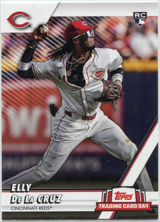 Elly De La Cruz 2024 Topps National Trading Card Day RC #NTCD-GWP1