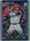 Dylan Crews 2024 Bowman Chrome Prospect Power-Up RC #PP-10