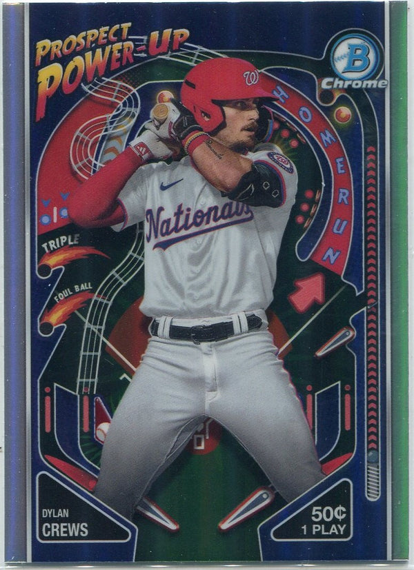 Dylan Crews 2024 Bowman Chrome Prospect Power-Up RC #PP-10