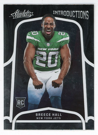 Breece Hall 2022 Panini Absolute Introductions #INT-12
