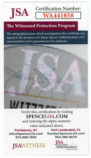 Jimmy Hart 2005 HOF Autographed 8x10 JSA