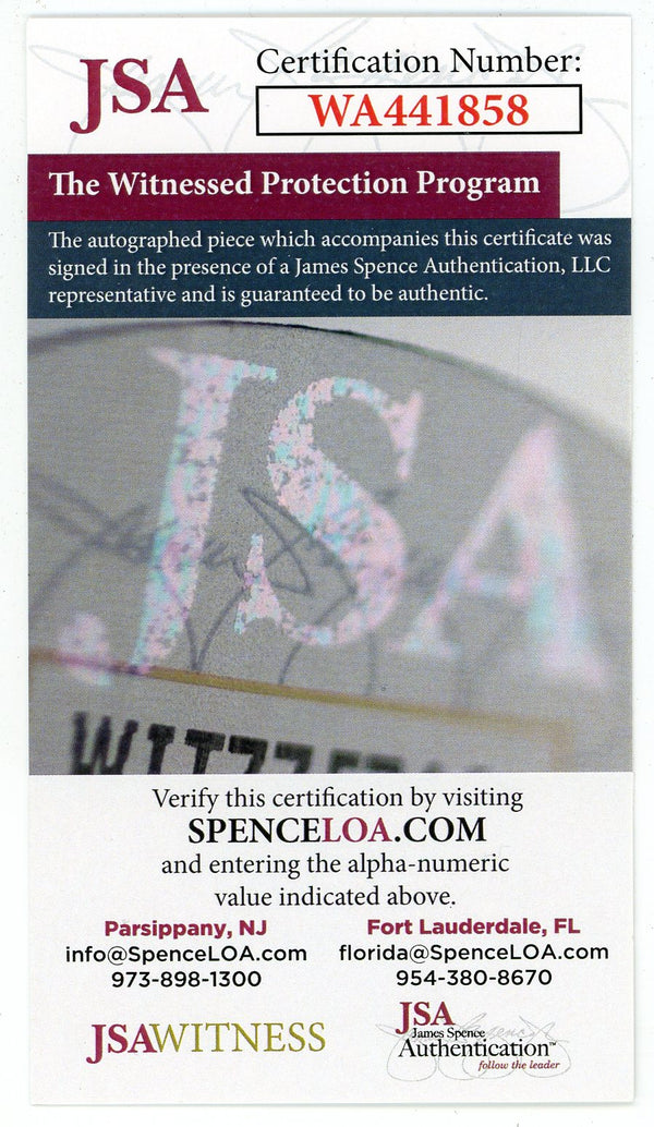 Jimmy Hart 2005 HOF Autographed 8x10 JSA