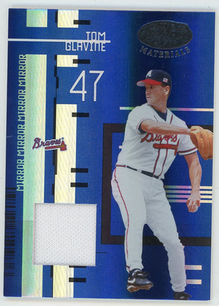 Tom Glavine 2005 Donruss Leaf Certified Materials Blue Patch Relic #188