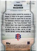 Honus Wagner 2020 Topps Of The Class Greats Rainbow Foil Card #TCG-6 15/299