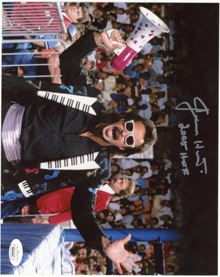 Jimmy Hart 2005 HOF Autographed 8x10 Photo