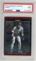 Ichiro 2002 Bowman Chrome #51 PSA MT 9