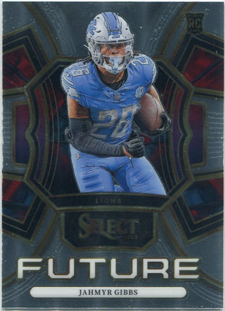 Jahmyr Gibbs 2023 Panini Select Future RC #FUT-JGI