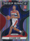 Alexandre Sarr 2024 - 2025 Panini Prizm Deep Space Silver Prizm RC #9