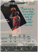 Michael Jordan 1992 - 1993 Fleer Ultra Card #216