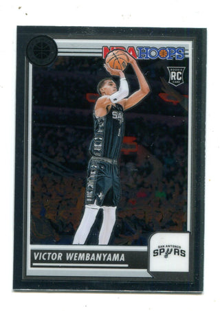 Victor Wembanyama 2023 NBA Hoops #108 Rookie Card