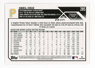 Oneil Cruz 2023 Topps Series One Future Stars #285 Card
