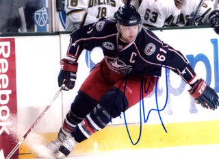 Rick Nash Autographed 8X10 Photo