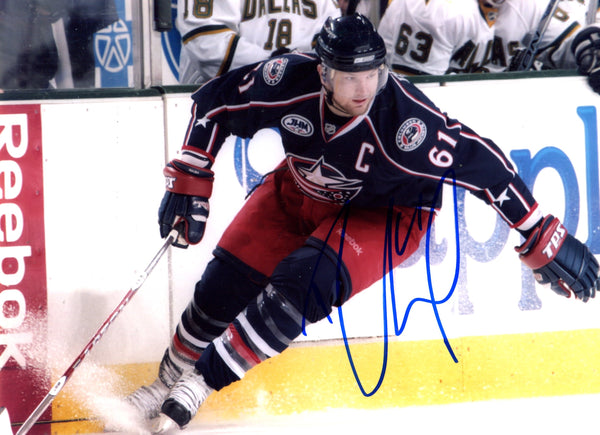 Rick Nash Autographed 8X10 Photo