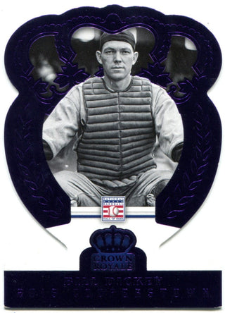 Bill Dickey 2015 Panini Crown Royale Purple Parallel Card #8 9/50