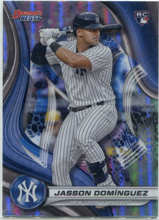 Jasson Dominguez 2024 Bowman's Best Refractor RC #44