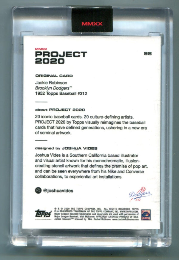 Jackie Robinson Topps Project 2020 #98 Card