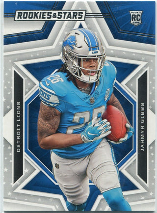 Jahmyr Gibbs 2023 Panini Rookies & Stars RC #144