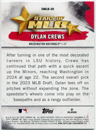 Dylan Crews 2025 Topps RC #SMLB-30