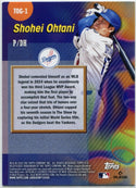 Shohei Ohtani 2026 Topps Titans Of The Game Card #TOG-1