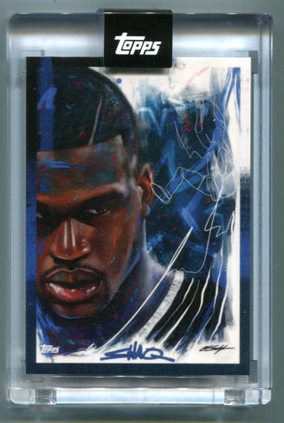 Shaquille O'Neal 2021 Topps #1 by Chuck Styles