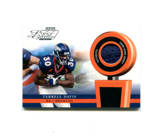 Terrell Davis 2002 Playoff Corporation Piece of the Game #POG-49 Card