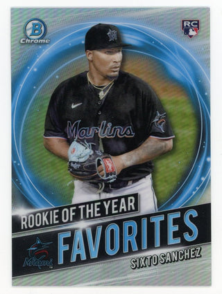 Sixto Sanchez 2021 Topps Rookie Of The Year #RRY-SS Card