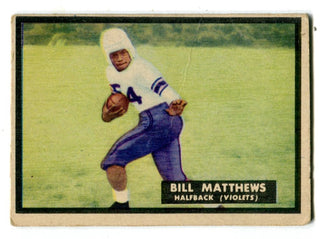 Bill Matthews 1951 Topps Magic #65 Card