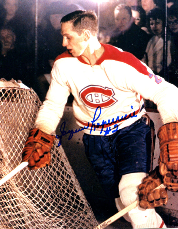 Jacques Laperrière Autographed 8x10 Photo
