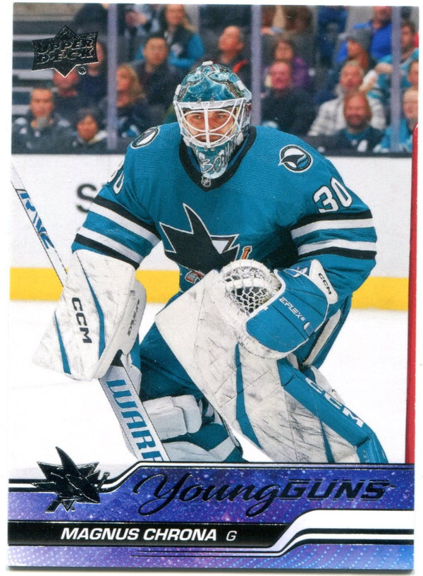 Magnus Chrona 2023-24 Upper Deck Young Guns RC #712