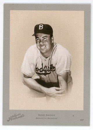 Duke Snider 2005 Donruss Zenith Portraits #SP-4