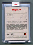 Jim Palmer 2021 Topps Project 70 #154 by Brittney Palmer