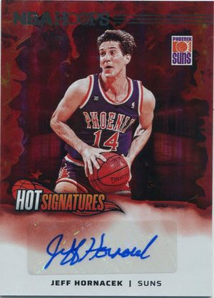 Jeff Hornacek 2024 - 2025 Panini Hoops Hot Signatures Autographed Card #HS-JHS