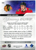 Louis Crevier 2023-24 Upper Deck Young Guns RC #721