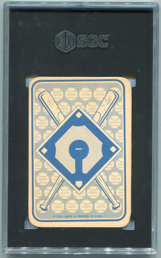 Willie Mays 1968 Topps Game Card #8 SGC Graded 5.5