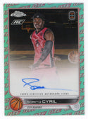 Somto Cyril 2023 Topps Chrome Autographed OTE #CA-SC3