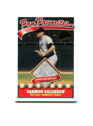 Harmon Killebrew 2004 Topps Fan Favorites #FFR-HK Card