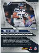 Zach Charbonnet 2024 Panini Prizm Autographed Red Shimmer Prizm Card #264 27/35