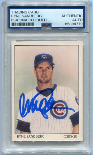 Ryne Sandberg 1990 Score Autographed Card #691 PSA/DNA Certified