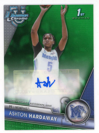 Ashton Hardaway 2024 Topps Bowman U Chrome Autographed #BCPA-AHA