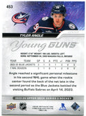 Tyler Angle 2023-24 Upper Deck Young Guns RC #453