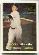 Mickey Mantle 1996 Topps #95 1957 Reprint Card