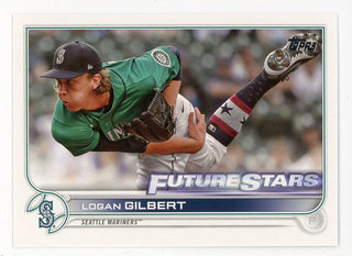Logan Gilbert 2022 Topps Series One Future Stars #156 Card