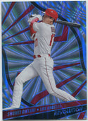 Shohei Ohtani 2022 Panini Chronicles Revolution Sunburst Parallel Card #61 43/50