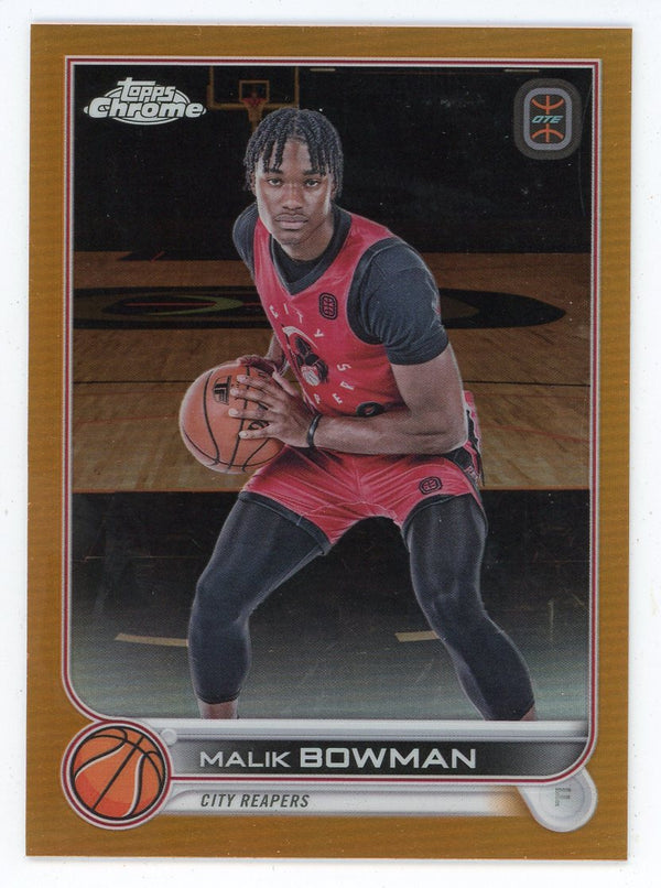 Malik Bowman 2023 Topps Chrome #89