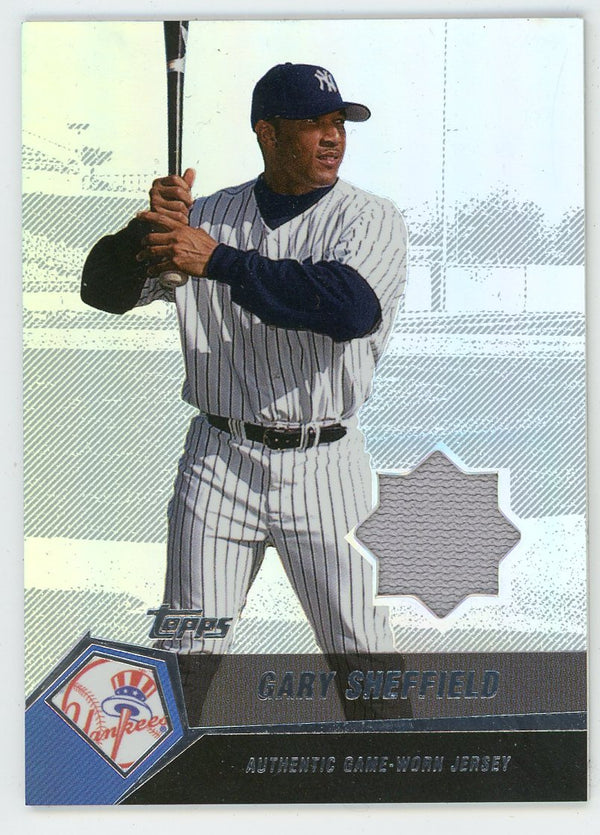 Gary Sheffield 2004 Topps Patch Relic #GS