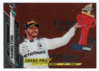 Lewis Hamilton 2020 Topps Chrome Card #137