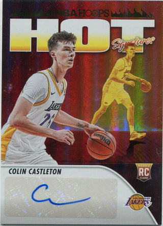 Colin Castleton 2023 - 2024 Panini Hoops Hot Signatures Autographed RC #HSR-CC