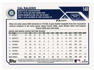 Cal Raleigh 2023 Topps Series One Future Stars #160 Card
