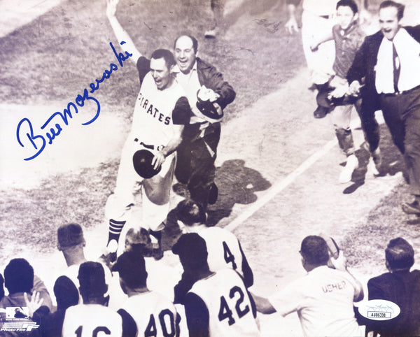 Bill Mazeroski Autographed Pittsburgh Pirates 8x10 Photo (JSA)